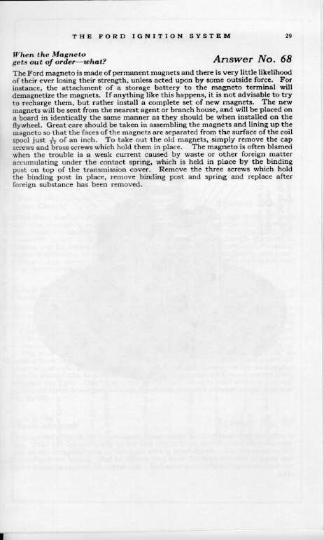 1925 Ford Owners Manual Page 42
